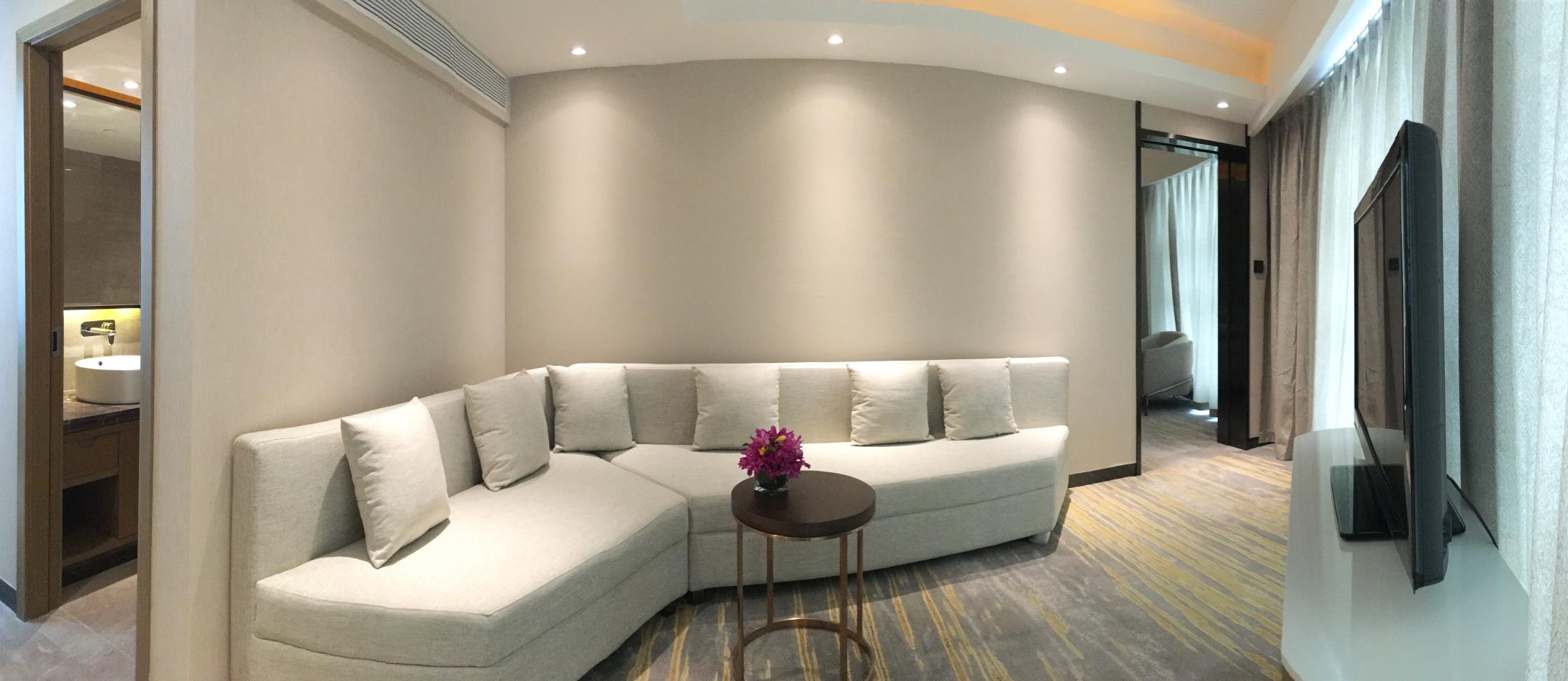 精选套房「尊享接待沙发组+宽体独立浴缸+静音智能马桶」