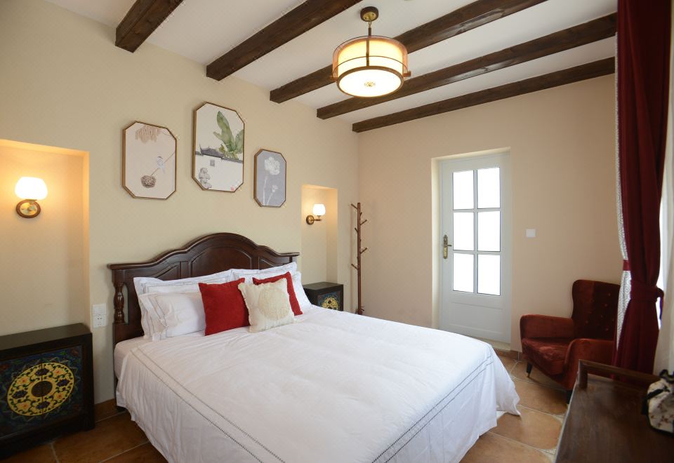 夕盼·海景大床房 | 采光好·沙發