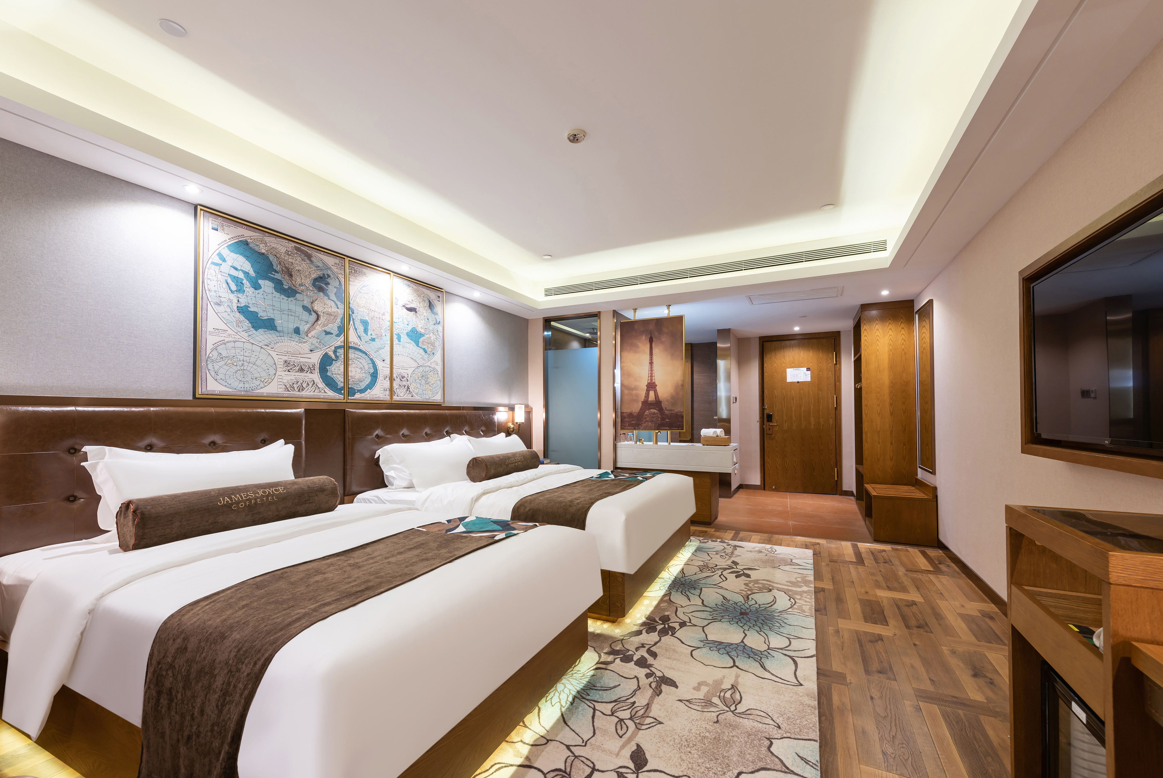 啡凡豪华双床房