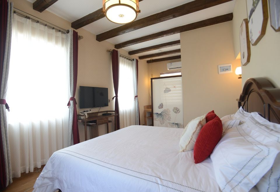 夕盼·海景大床房 | 采光好·沙發