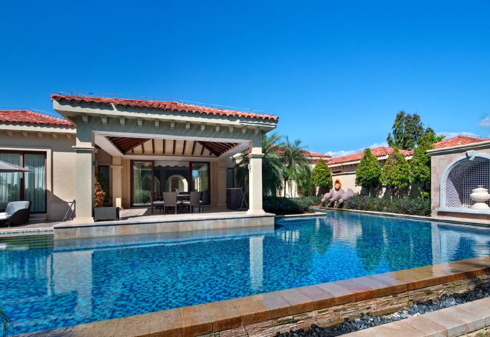 兩居室豪華泳池別墅（主卧悦眠智能深睡床）