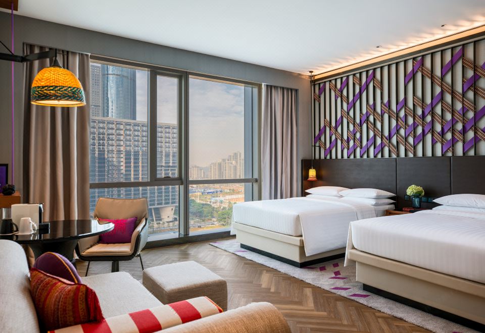 行政双床房（设计新潮+胶囊咖啡机）