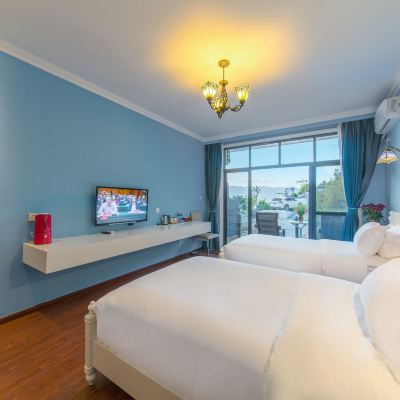 側面海景家庭房 真美度假客棧（大理洱海懸崖海景店）優惠