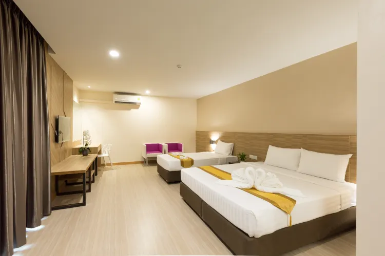 ห้องดีลักซ์ สำหรับสามท่าน