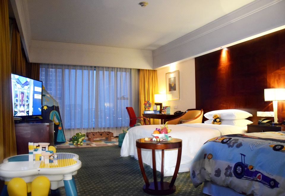 跑來跑去艾米親子雙床房