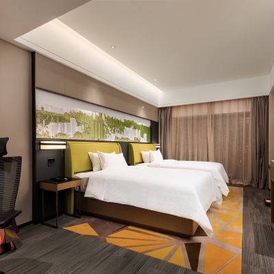 高級山景雙床房 大連中山希爾頓歡朋飯店優惠