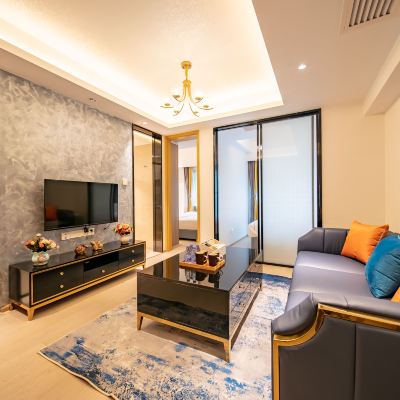 臻選豪華雙卧套房（洗衣機+冰箱＋獨立廚房） 鉑斯登行政公寓（深圳大學城塘朗地鐵站店）優惠