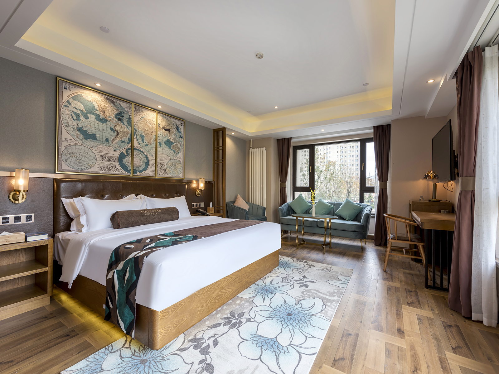 啡凡景观大床房（特大床）