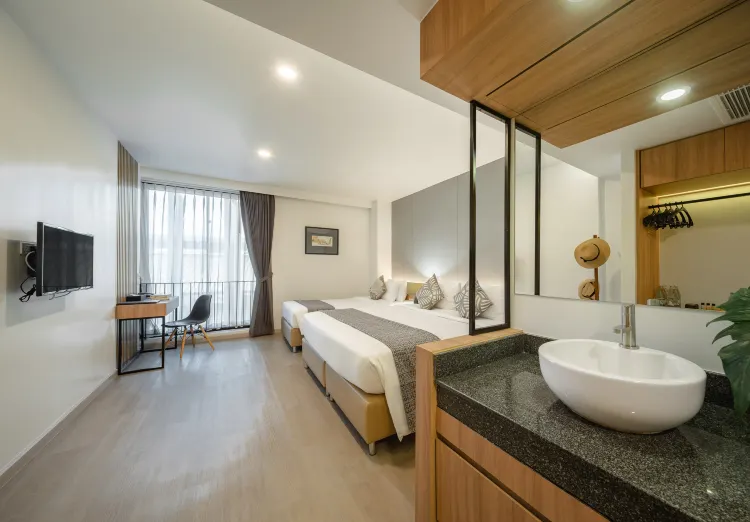 ห้องครอบครัวดีลักซ์ในเมือง