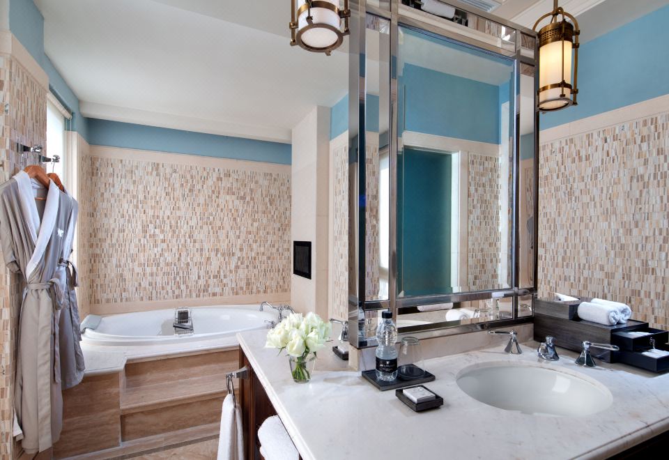 三居室總統別墅-私人恆温泳池（主卧悦眠智能深睡床）