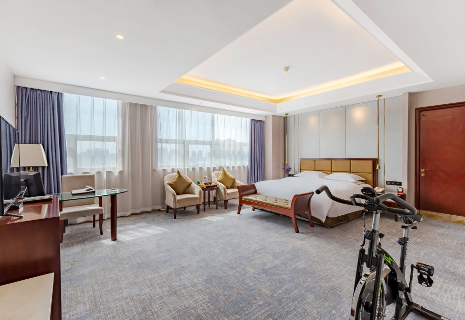 智能行政运动大床房（小度音箱+助眠床垫）