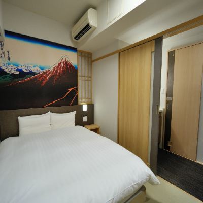 日式雙人床房 禁菸 東京秋葉原多美迎溫泉飯店（多美迎・御宿野乃 飯店集團）優惠