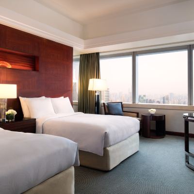 天際線景觀行政雙床客房 上海明天廣場JW萬豪飯店優惠