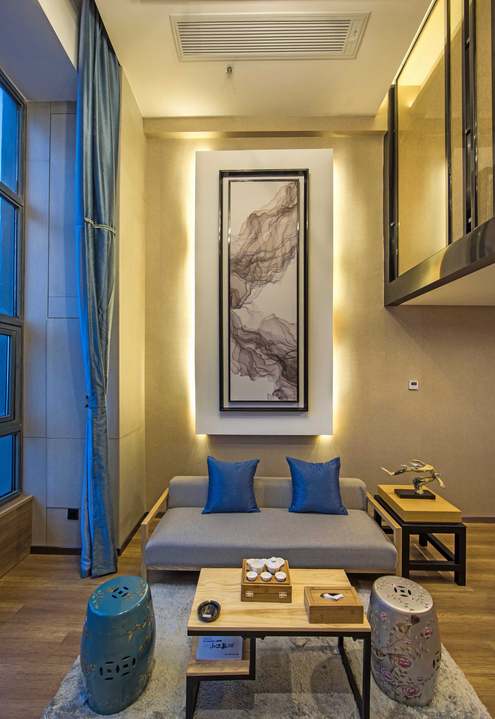 尊享复式loft套房（高空落地城景+独立会客厅）