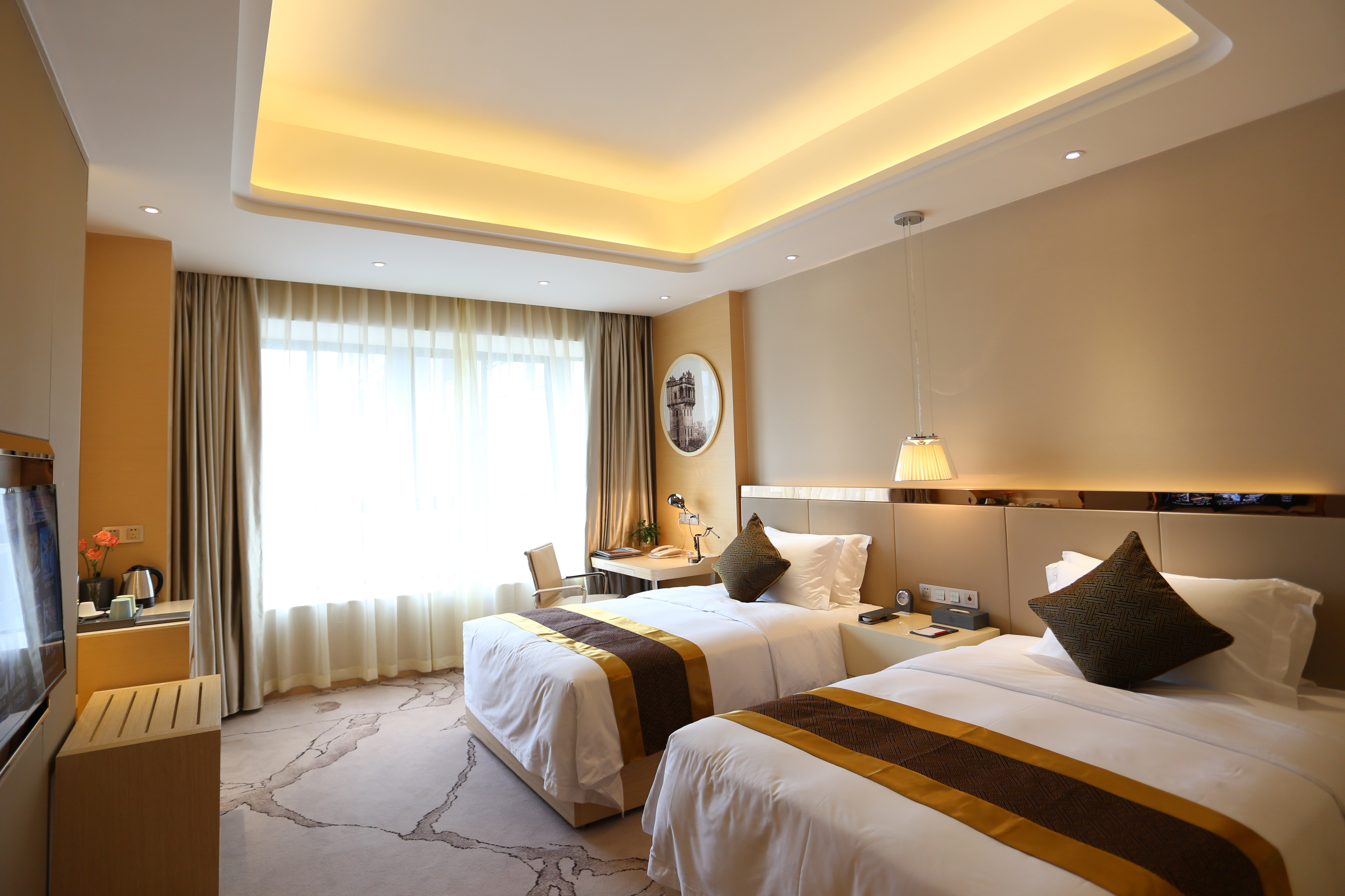 豪华江景双床房