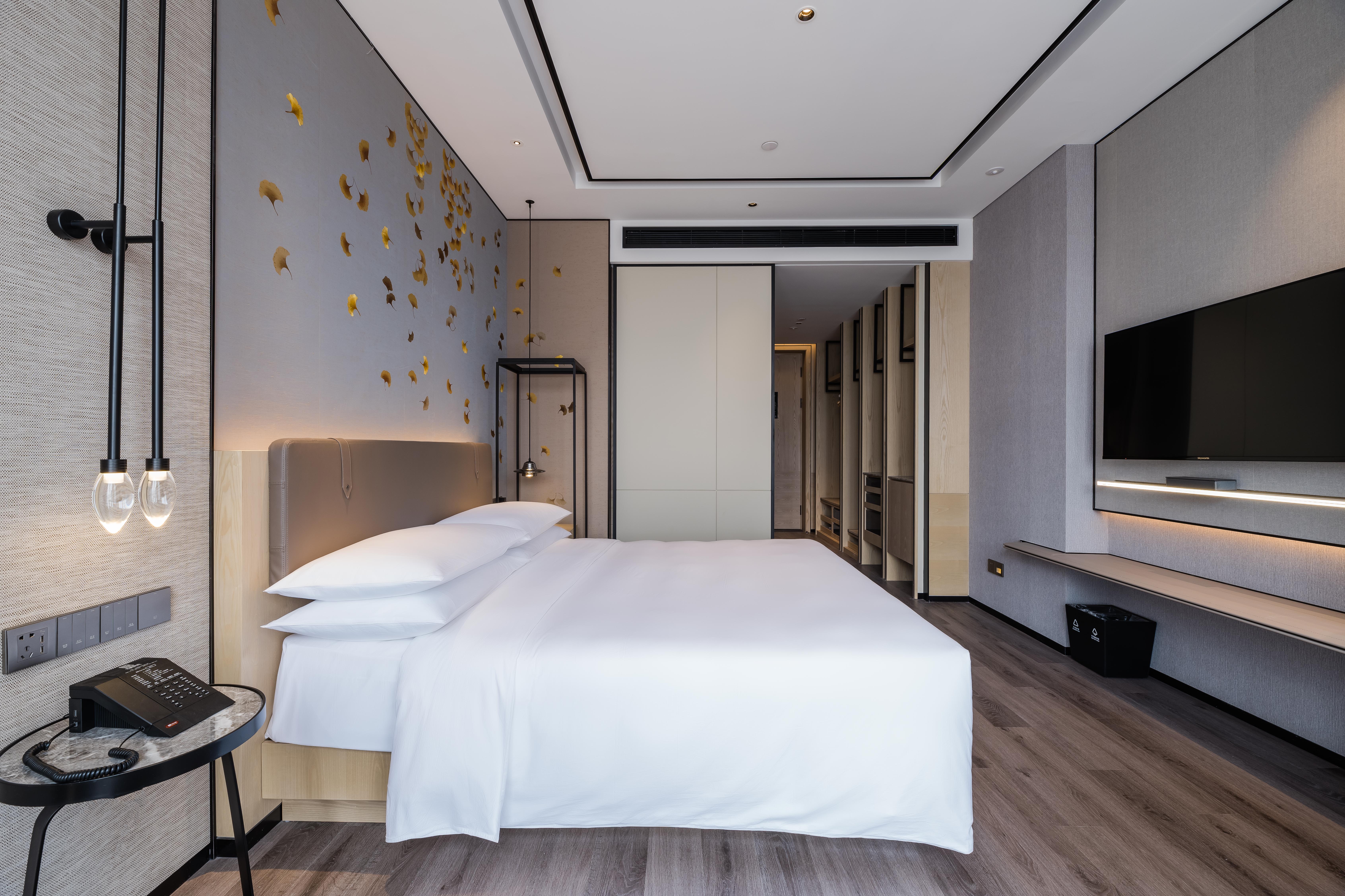 云和大床房（手机投屏+小冰箱+蓝牙音响）