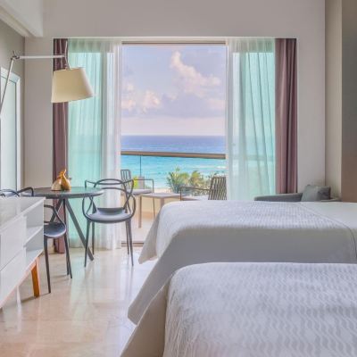 Premium Two Double Room with Partial Ocean View Live Aqua Beach Resort Cancun Promo Code