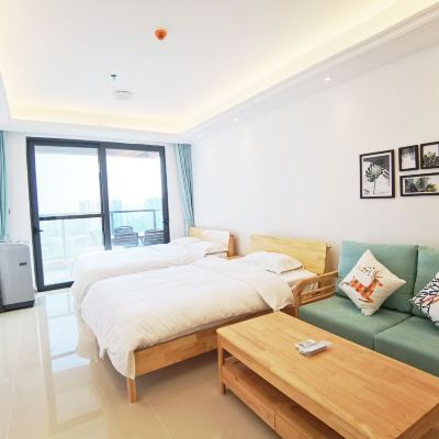 雅緻雙床房（帶廚房） 康富美來度假公寓（陵水富力灣店）優惠