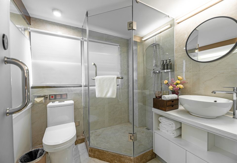 雅致复式双床家庭房