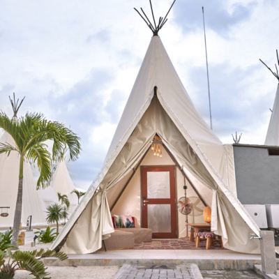 Deluxe Glamp Tent with Skylight Window The ANMON Resort Bintan Promo Code
