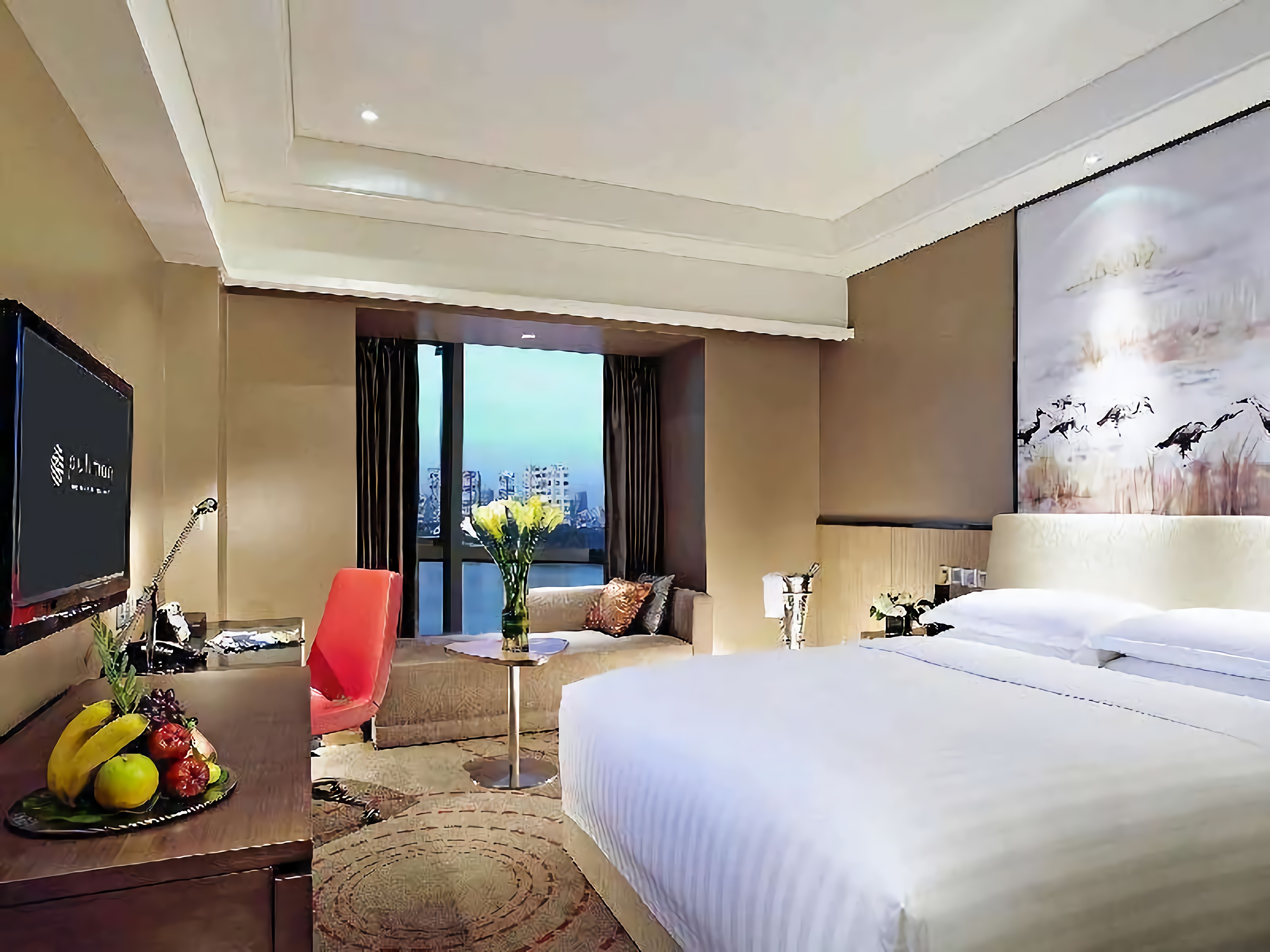 豪华园景大床房