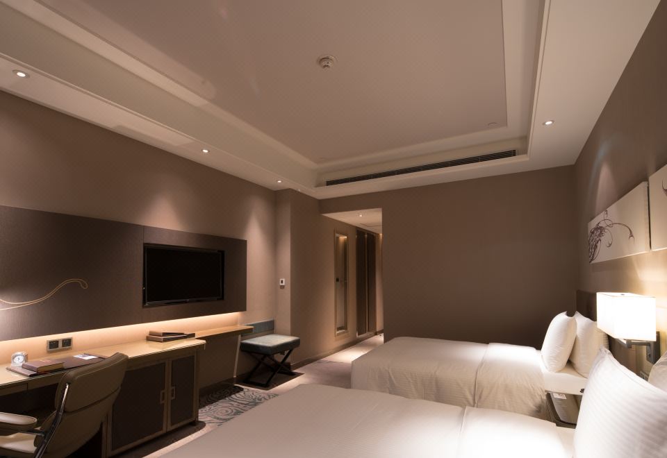 豪华双床房（乾湿分离+高速无线网）