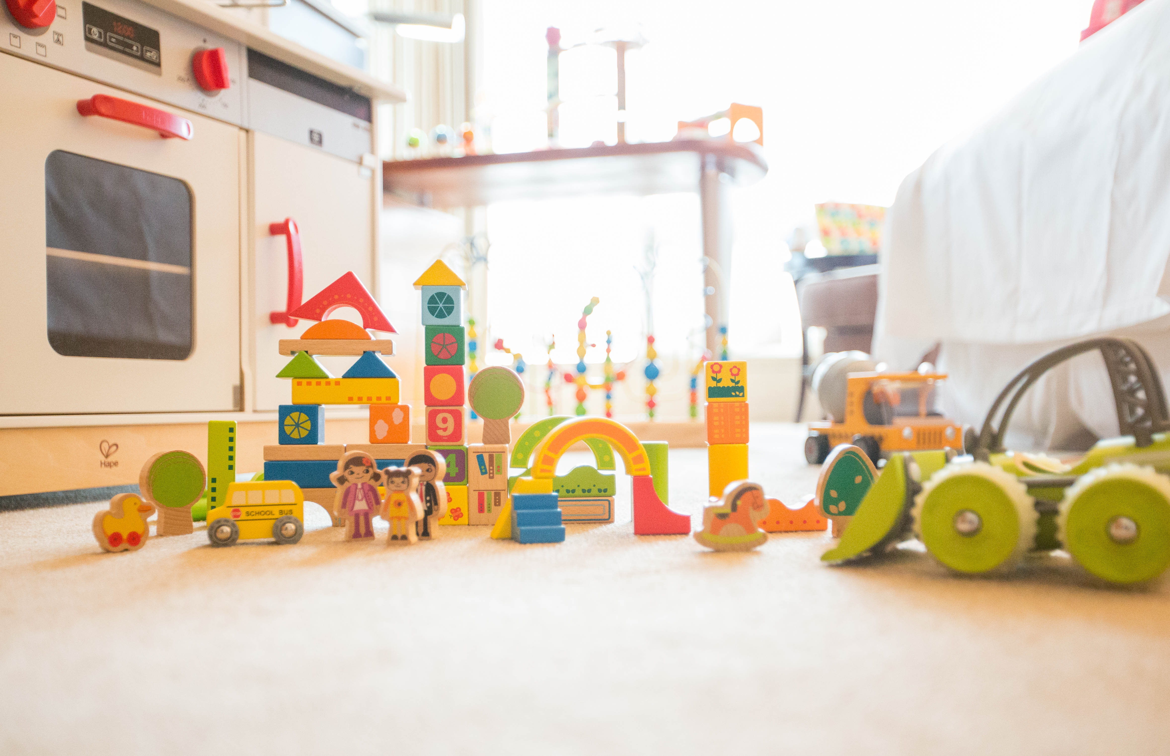 Hape玩具主题宝贝过家家·妙趣玩乐亲子双床房