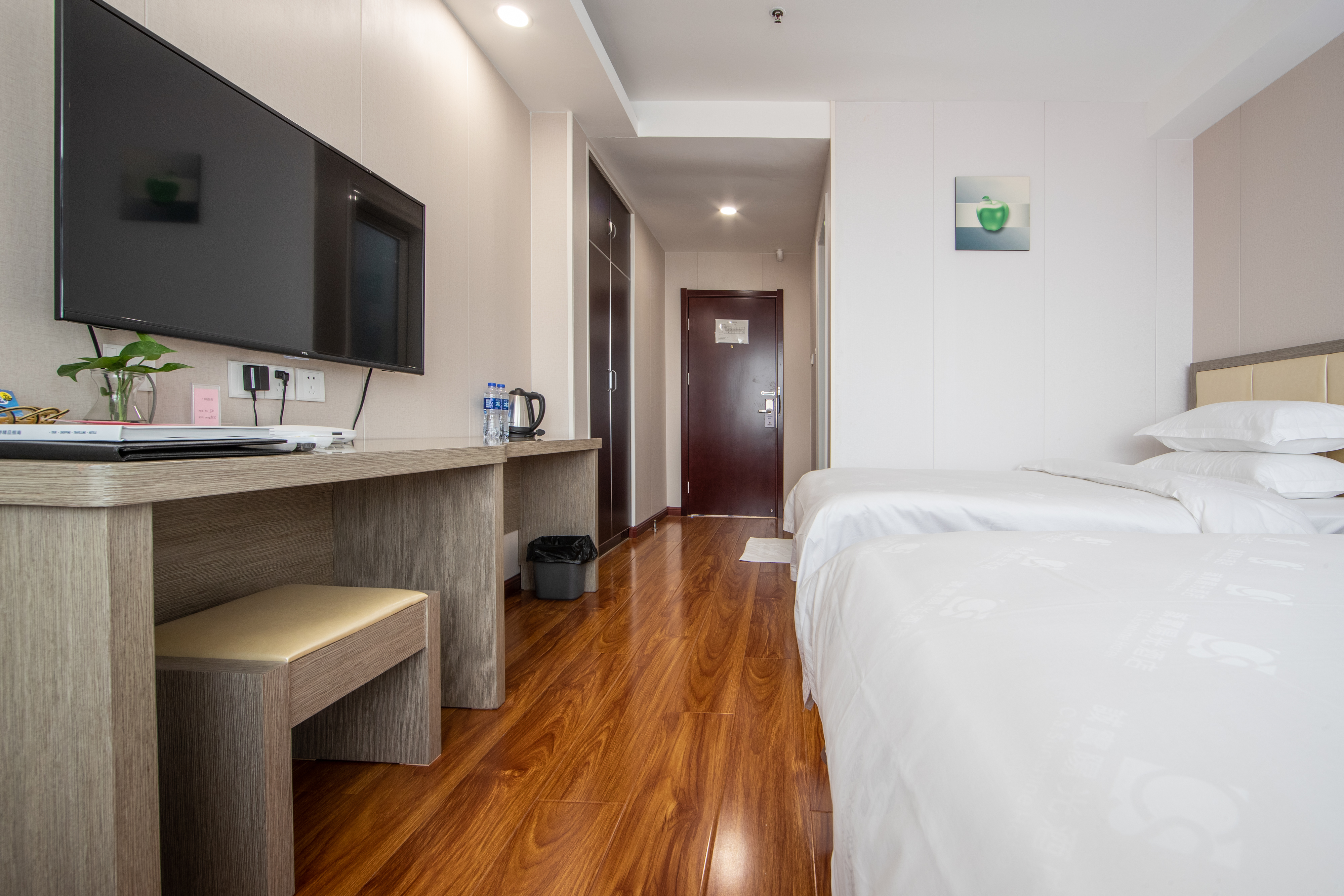 阳光雅致双床房「舒适好眠」