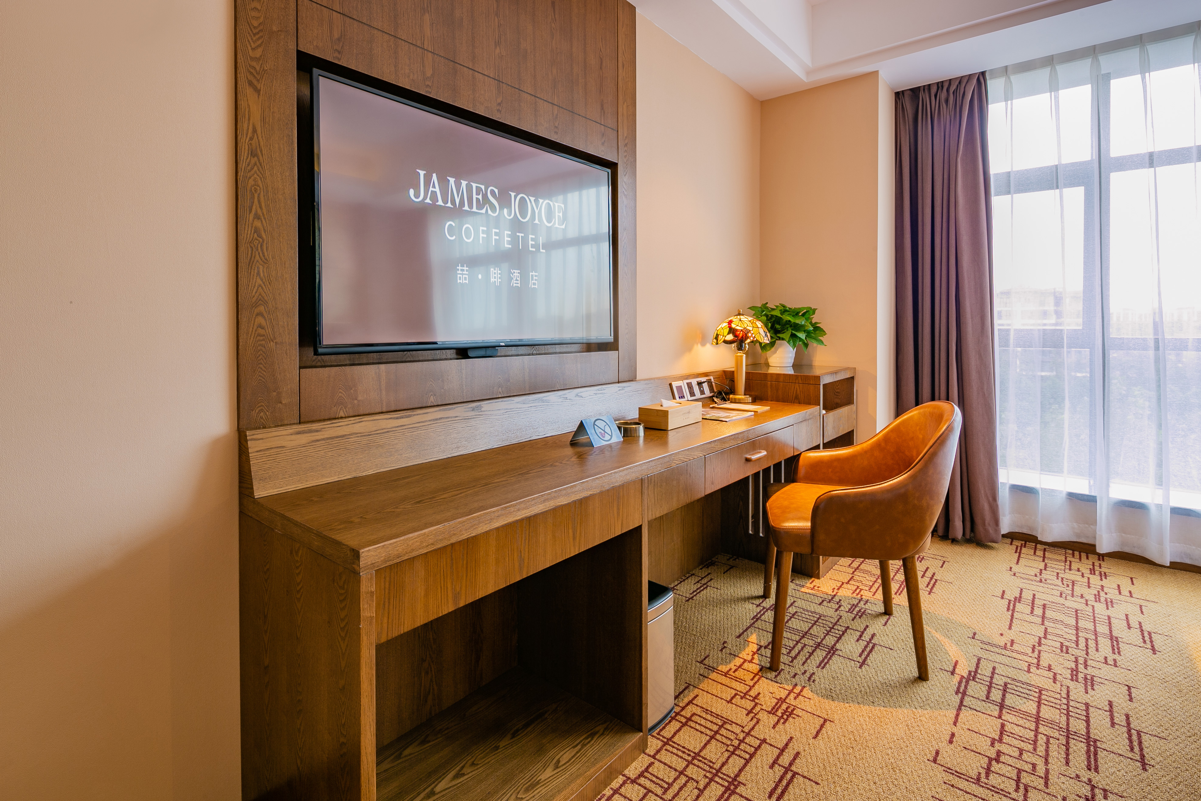 JAMES JOYCE COFFETEL啡凡双床房（舒适床垫+落地窗）
