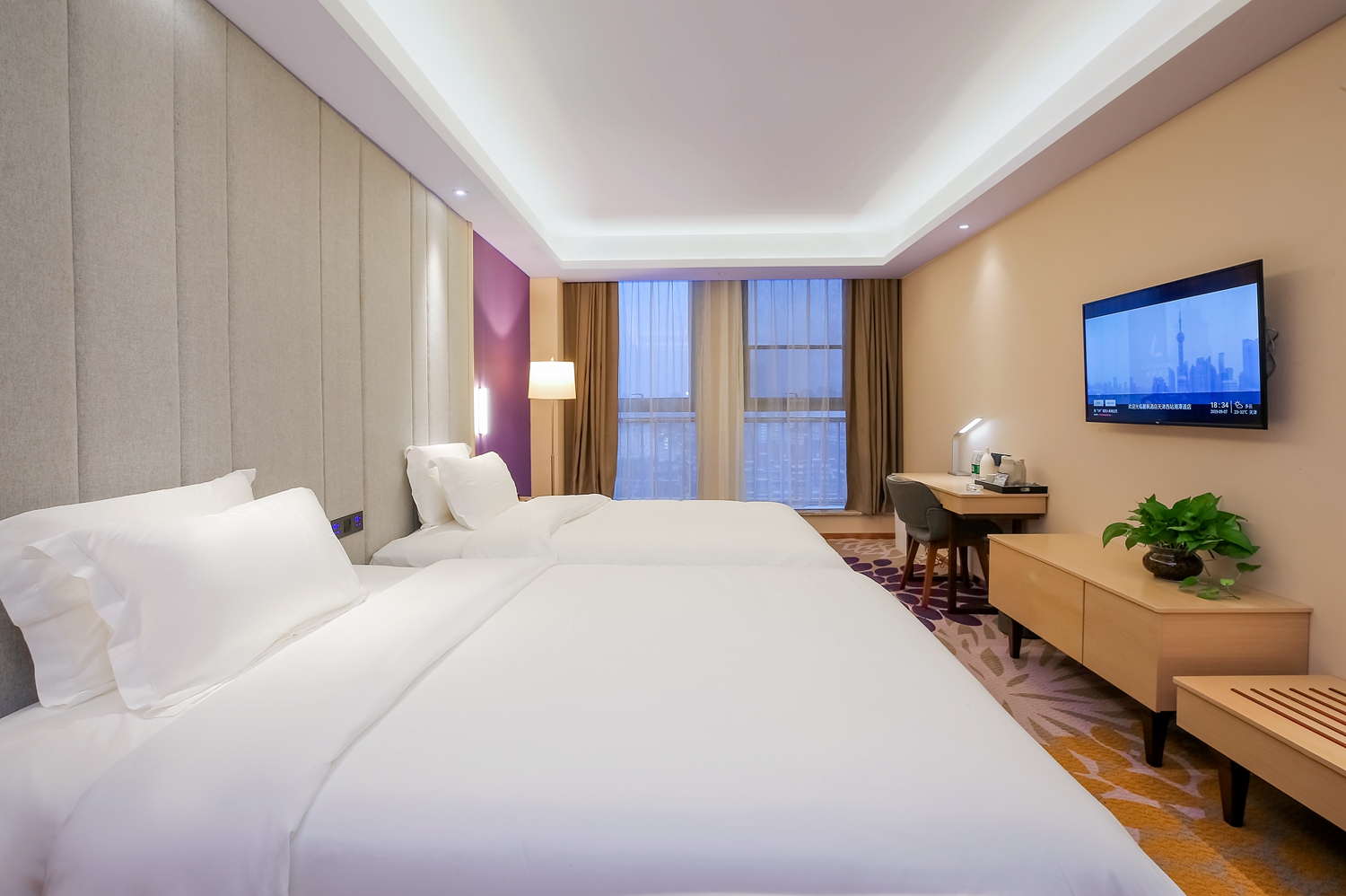 Lavande Hotel (Tianjin West Railway Station Xiangtan Road)Family room