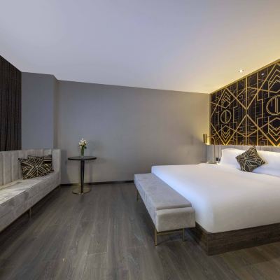 Business Double Bed Room With Xiaodu Smart Control + Xiaoshuai Smart Projection 桔子酒店（長沙解放西路國金中心店）優惠