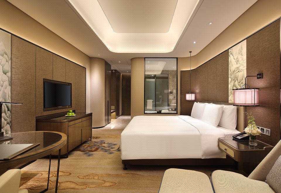 Wanda Realm Tai'anDeluxe Queen Room