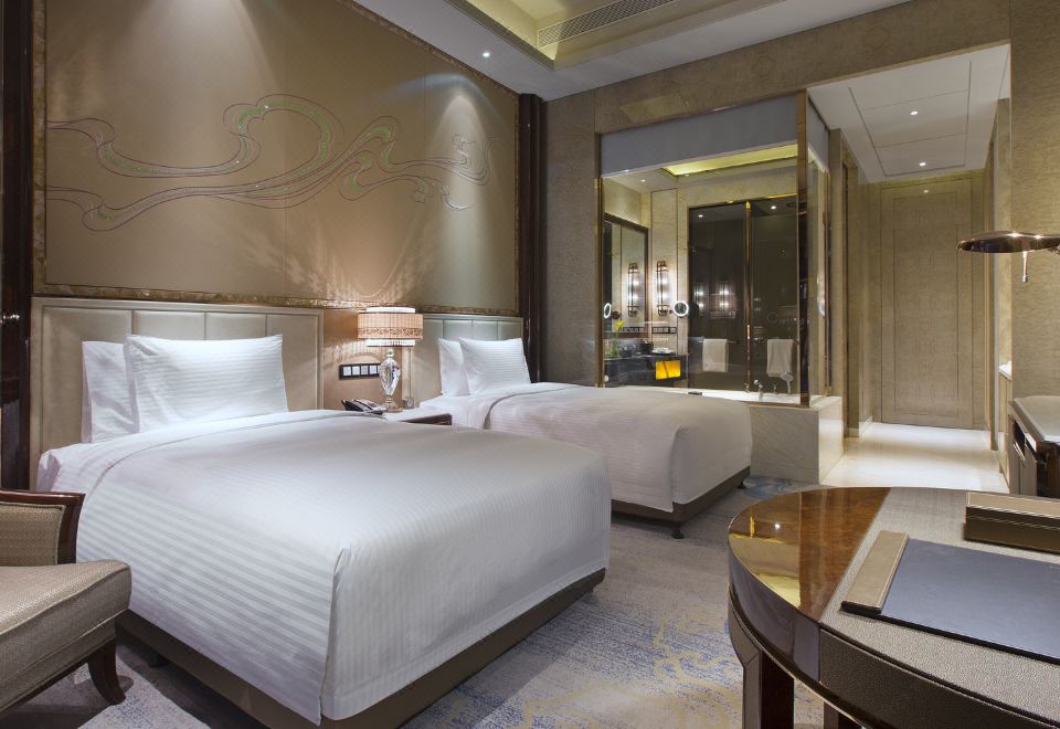 豪华双床房（悦享城景+妙梦深睡床垫）