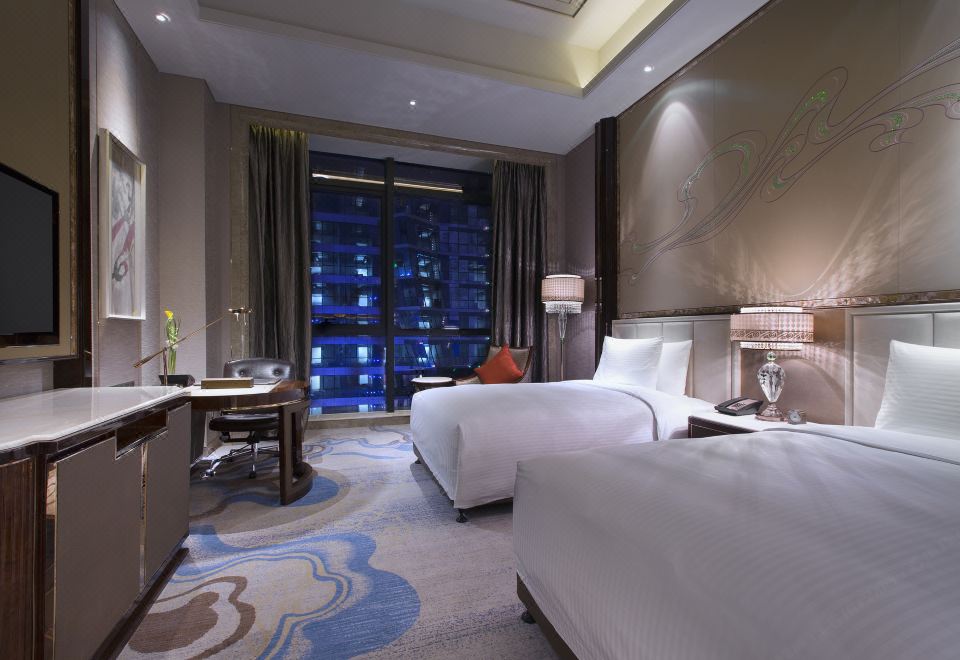 Wanda Vista LanzhouSuperior Deluxe Twin Room (Delight City-View + Deep Sleep Mattress)