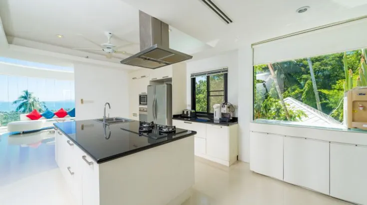 วิลลาแบบสี่ห้องนอนพร้อมสระว่ายน้ำส่วนตัว