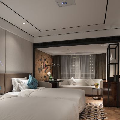 豪華雙床房 柏高·頌飯店（廣州環市東路店）優惠