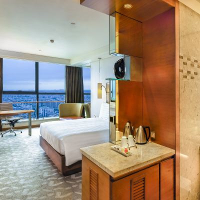 豪華大床房 佛山恆安瑞士大飯店（嶺南新天地祖廟店）優惠