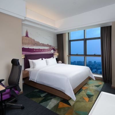 高級大床房 杭州運河希爾頓歡朋飯店優惠