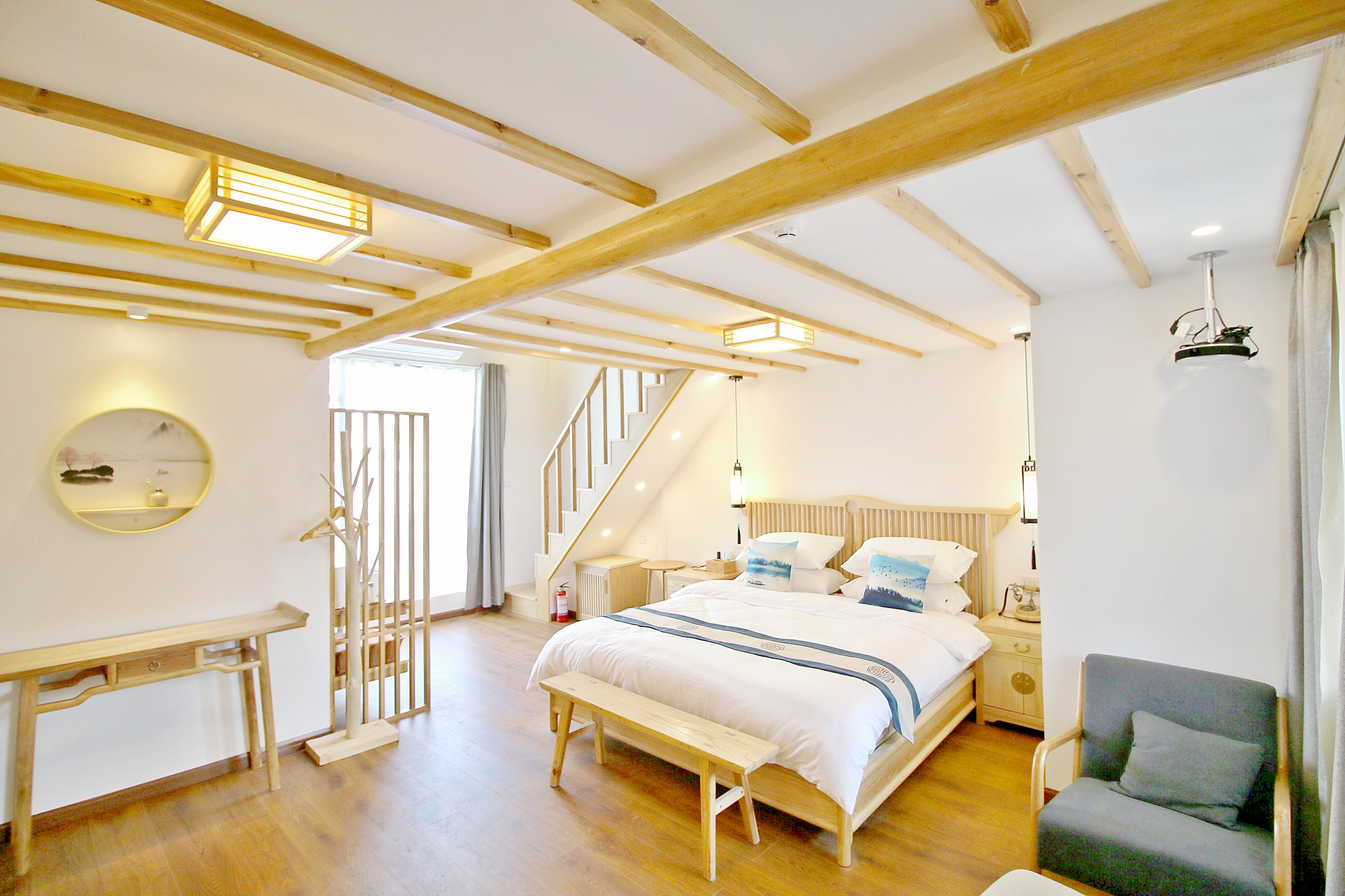 惠风|复式景观家庭间（小童区域+家庭影院+mini冰箱）