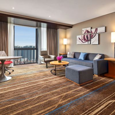 城景套房 深圳寶安華盛希爾頓花園飯店優惠