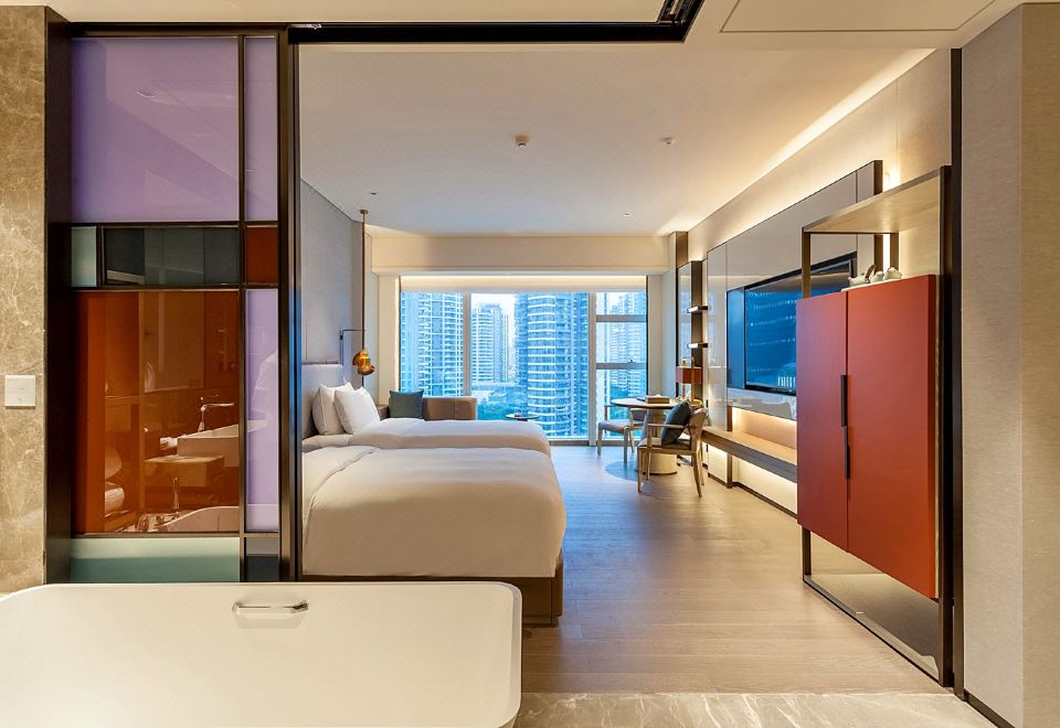 Tianyuan Hotel XiamenBusiness Cityview Twin Room