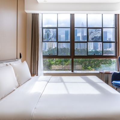 高級大床房 深圳福田會展中心大康亞朵酒店優惠