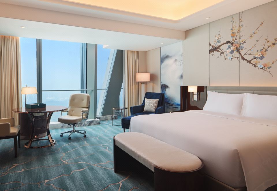 云赏青秀山景致丨高级山景大床房