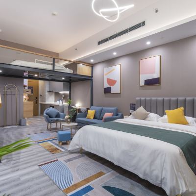 Loft現代榻榻米雙床房 米途精選公寓（珠海拱北中安廣場店）優惠