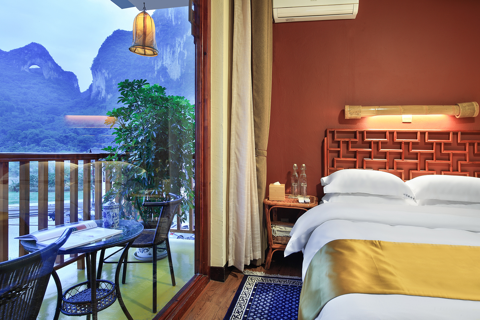 月亮山景阳台大床房（柚林围炉煮茶+私享柚子林+观景露台）