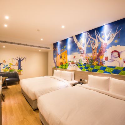 創意四人房 秝芯旅店（高雄駁二愛河館）優惠
