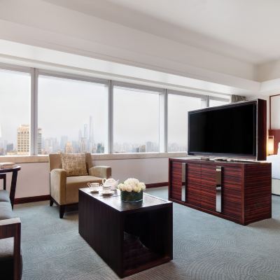 天際線景觀行政開放式套房 上海明天廣場JW萬豪飯店優惠