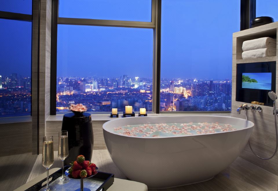 城市景觀高空大床房【膠囊coffee機】