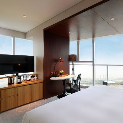 精緻大床房 珠海橫琴希爾頓花園酒店優惠