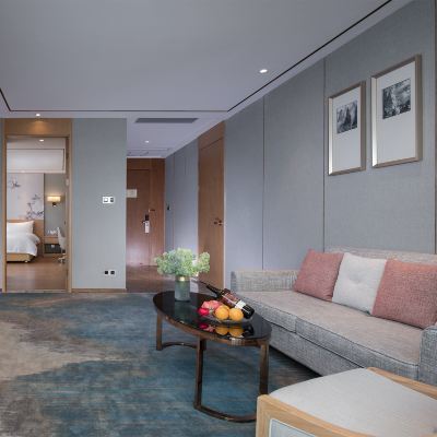 至尊套房（180°璀璨城景+獨立卧室+客廳+雙衞生間） 維納斯皇家酒店（佛山魁奇地鐵站店）優惠